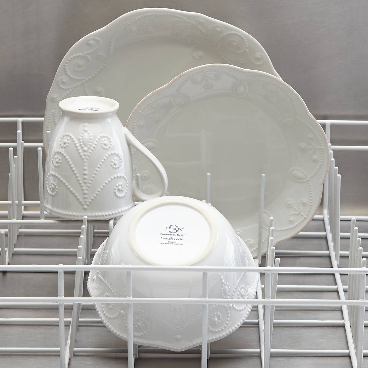 Lenox Westmore French Perle White 4-Piece Place Setting - Image 6