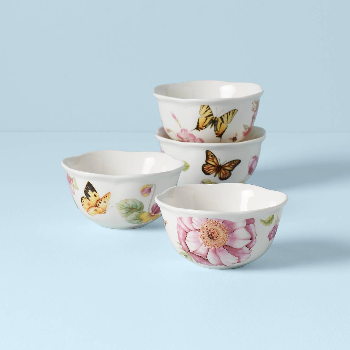 Lenox Westmore Butterfly Meadow Bloom 4-Piece Bowl Set