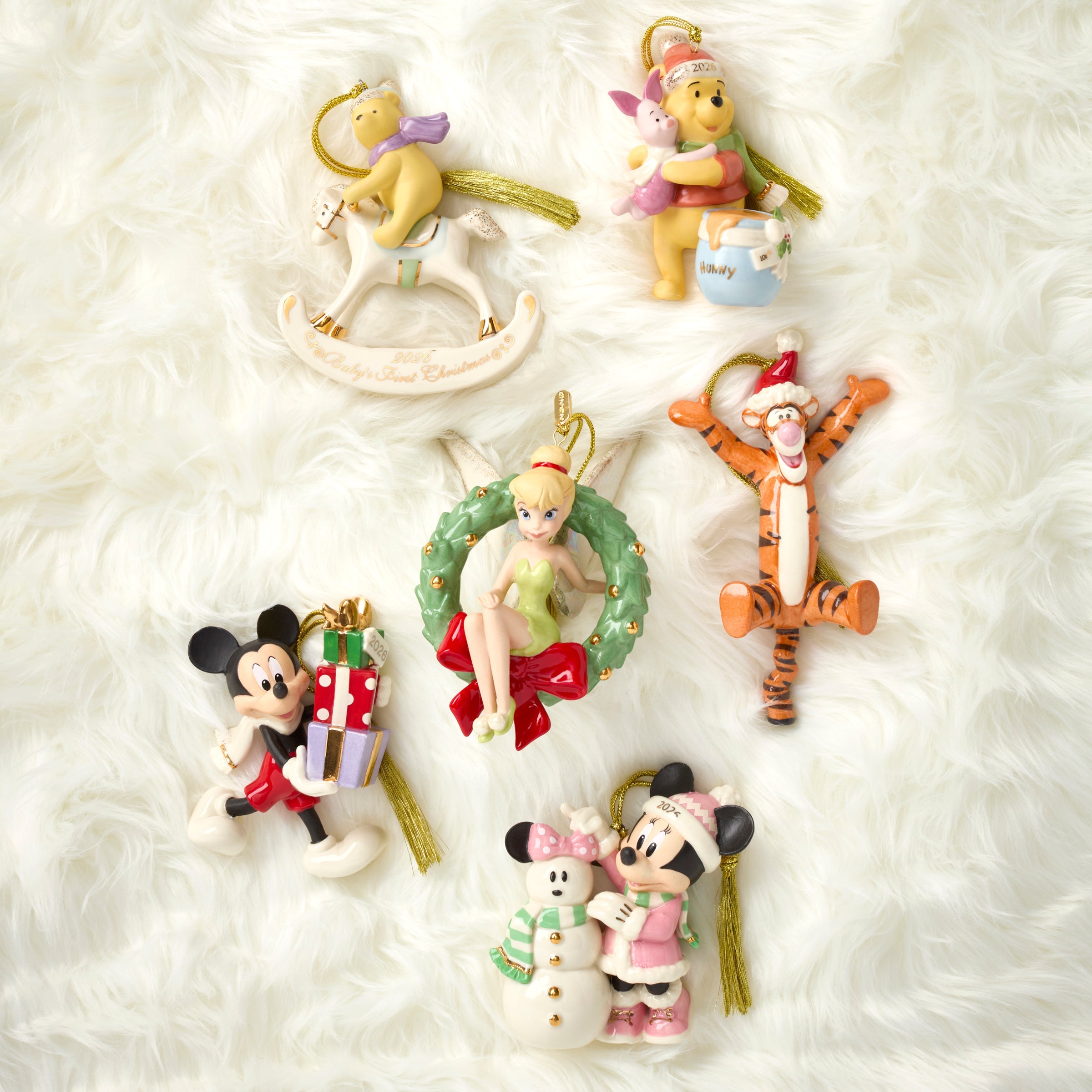 Lenox Westmore 2026 Minnie Mouse's Matching Snowman Ornament - Image 3