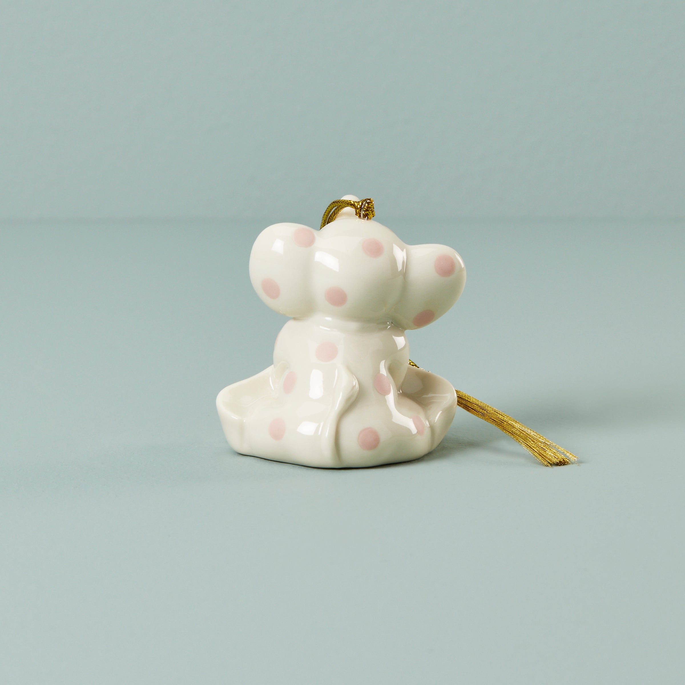 Lenox Westmore Personalized Pink Elephant Ornament - Image 2