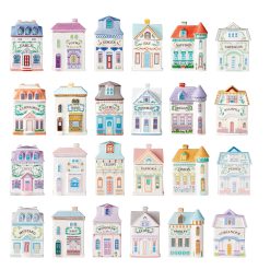 Lenox Westmore Lenox Spice Village 24-Piece Spice Jar Set