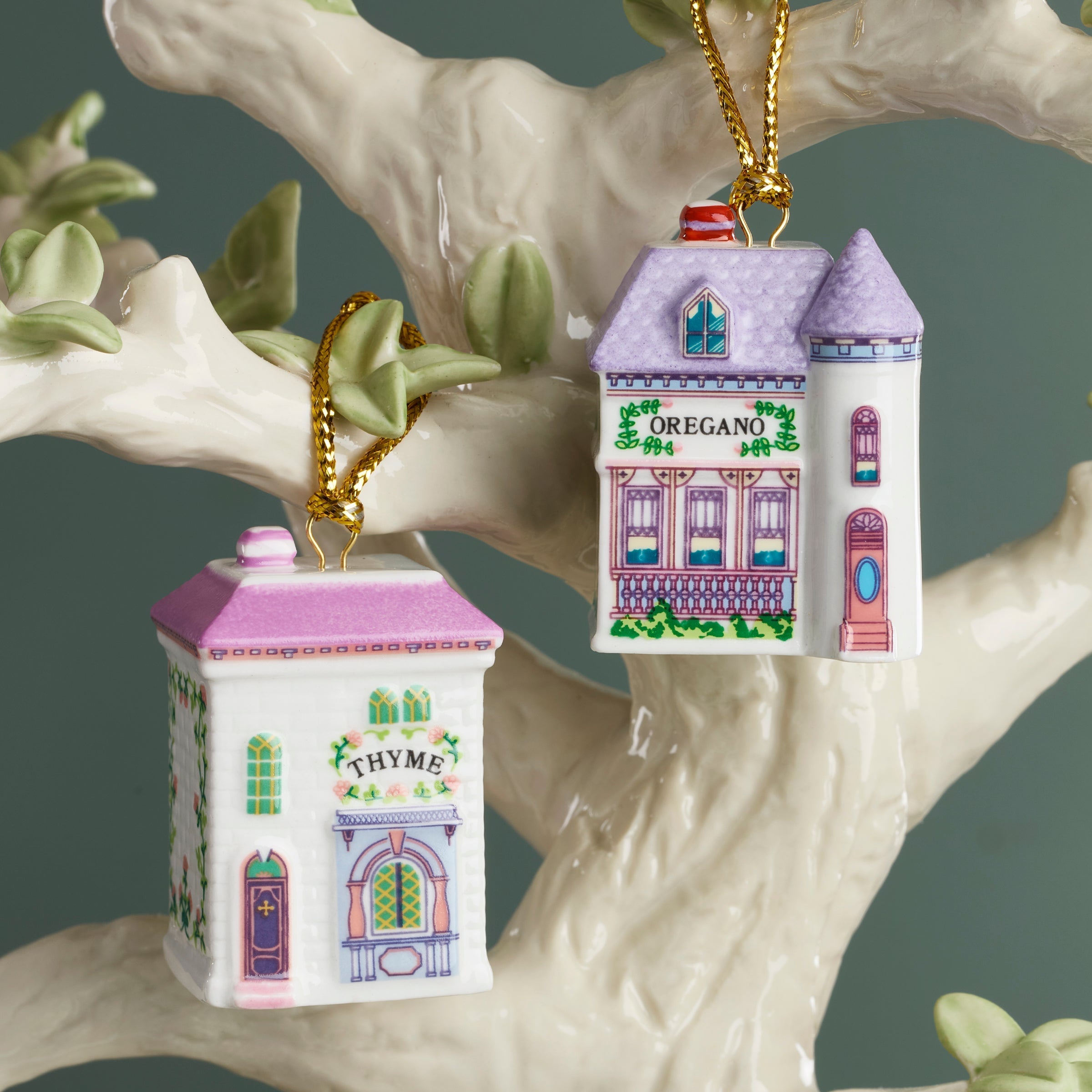 Lenox Westmore Lenox Spice Village 10-Piece Mini Ornament Set - Image 6