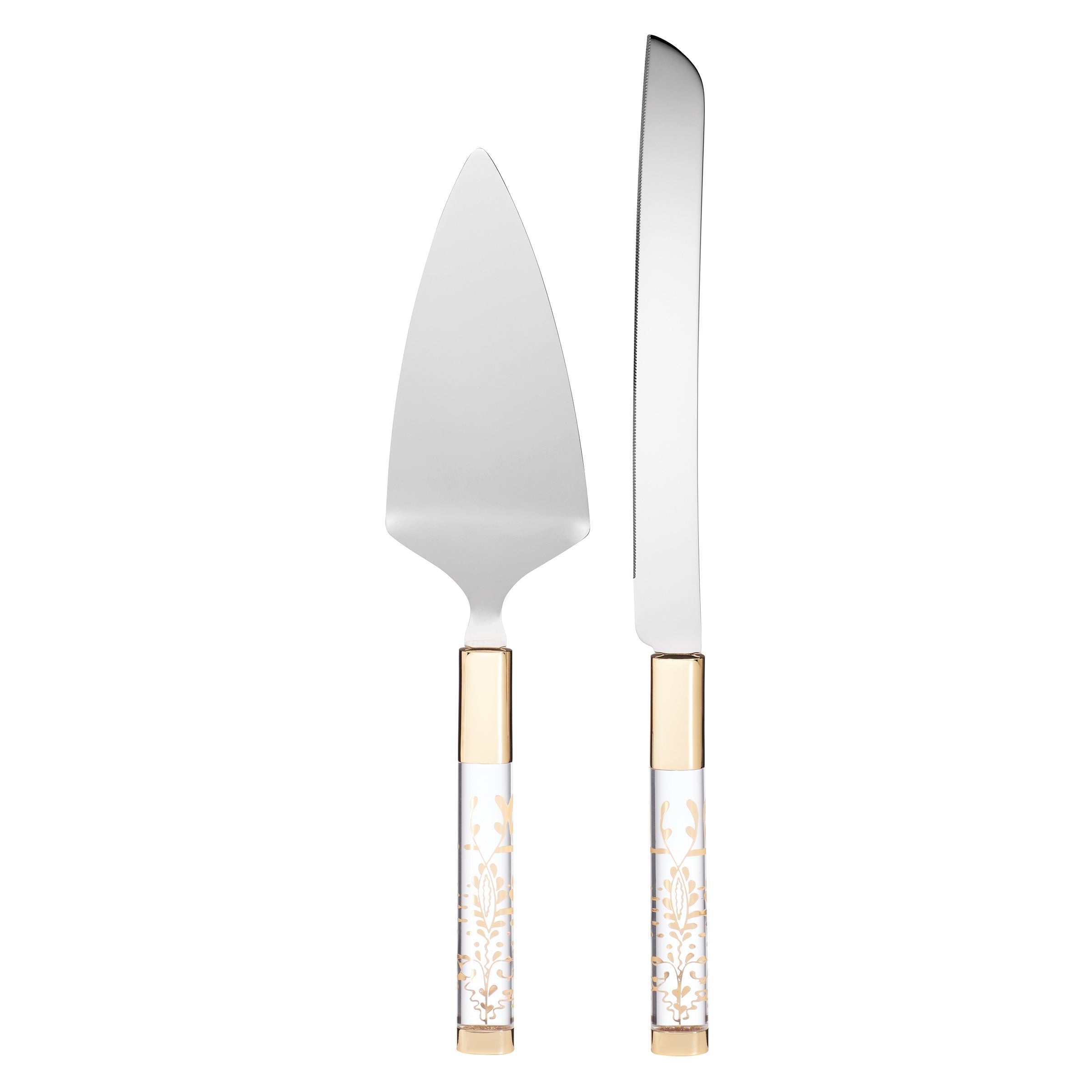 Lenox Westmore Opal Innocence 2-Piece Cake Knife & Server Set - Image 2