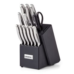 Lenox Westmore Crosshatch 14-Piece Cutlery Block Set