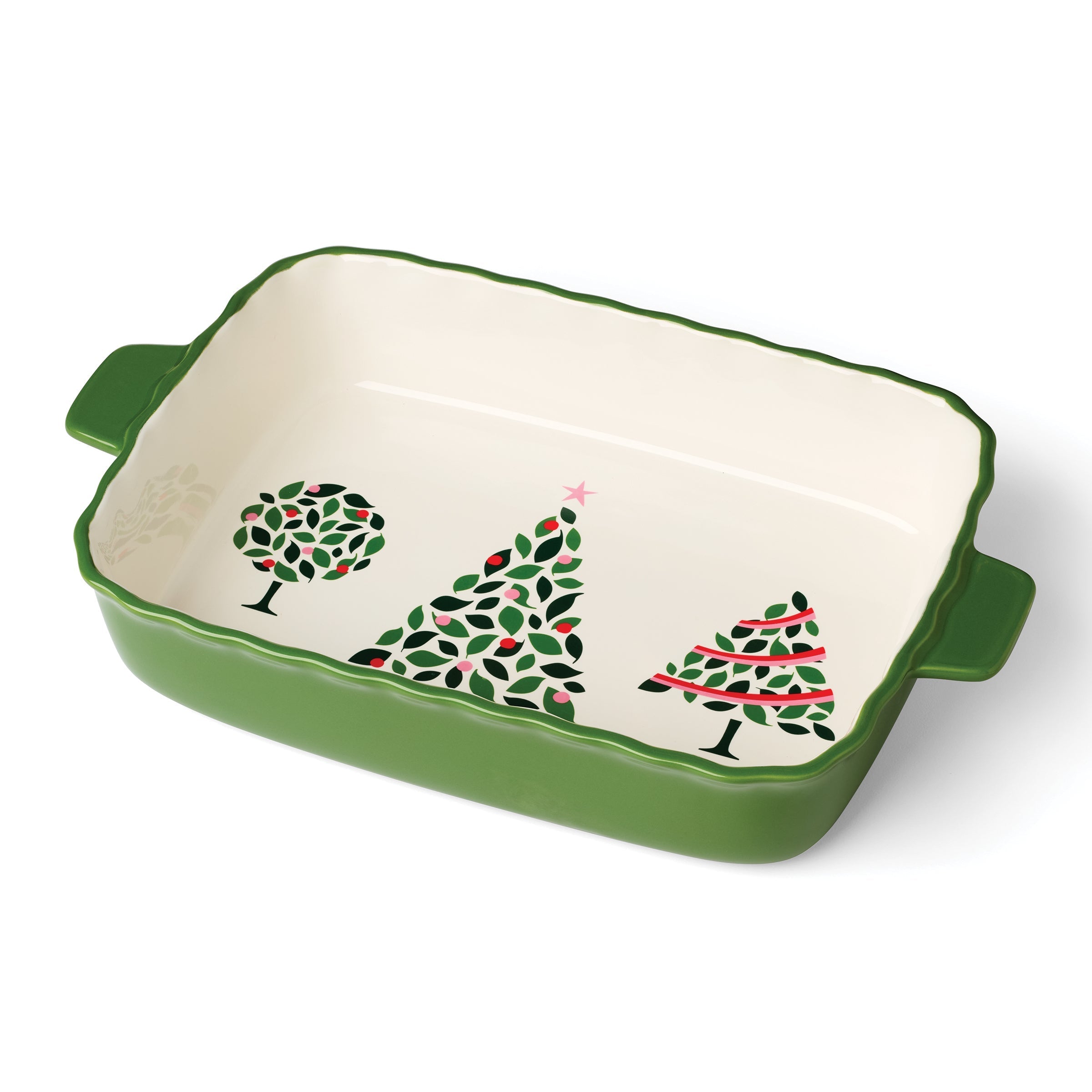 Lenox Westmore Evergreen Rectangular Scallop Baking Dish - Image 3