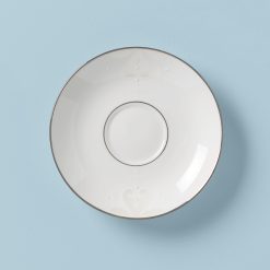 Lenox Westmore Opal Innocence Scroll Saucer