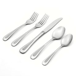 Lenox Westmore Satin Sand Dune 45-Piece Flatware Set
