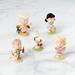 Lenox Westmore Peanuts Barbecue 5-Piece Figurine Set