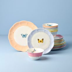 Lenox Westmore Butterfly Meadow Colors 18-Piece Dinnerware Set