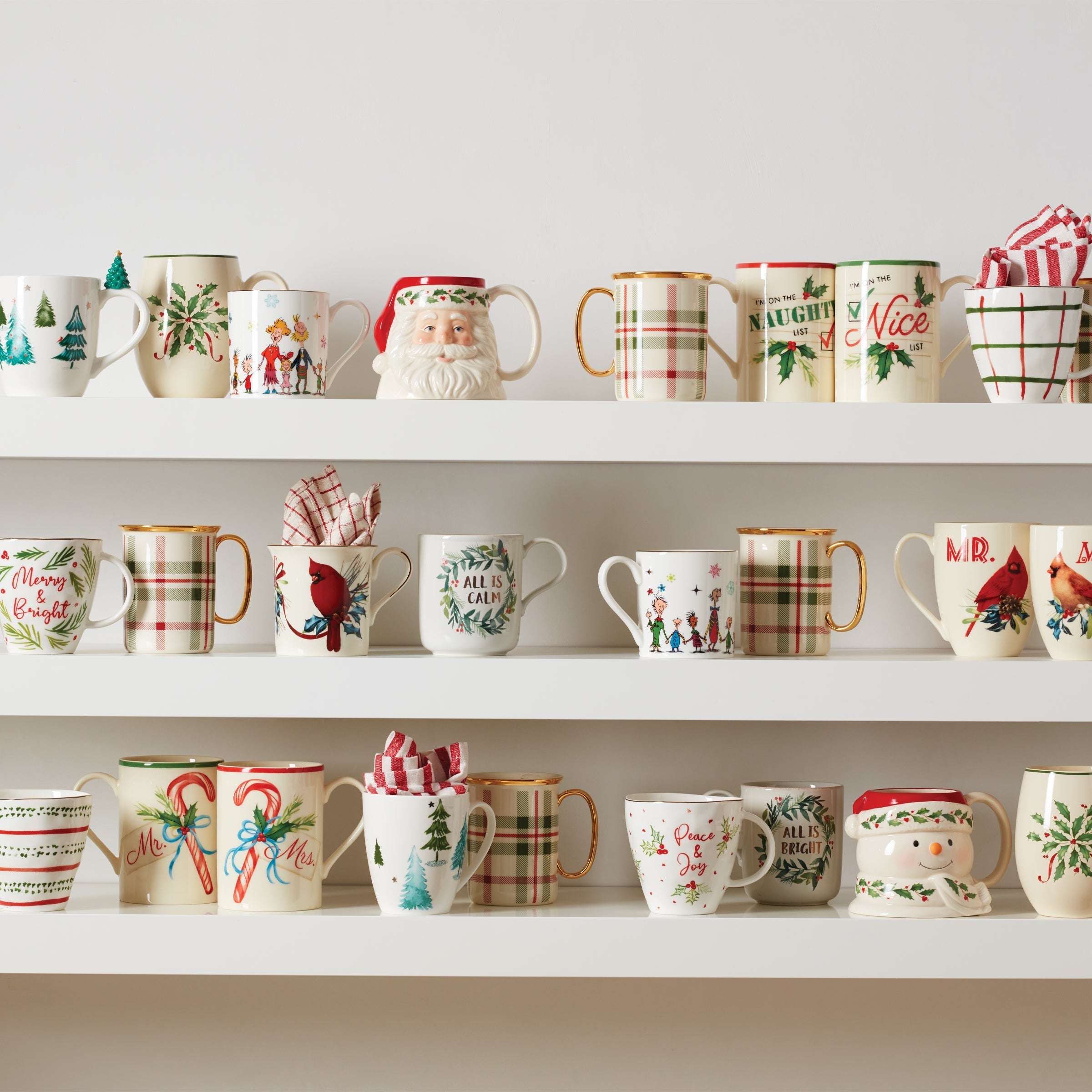 Lenox Westmore Balsam Lane Mugs, Set of 4 - Image 2