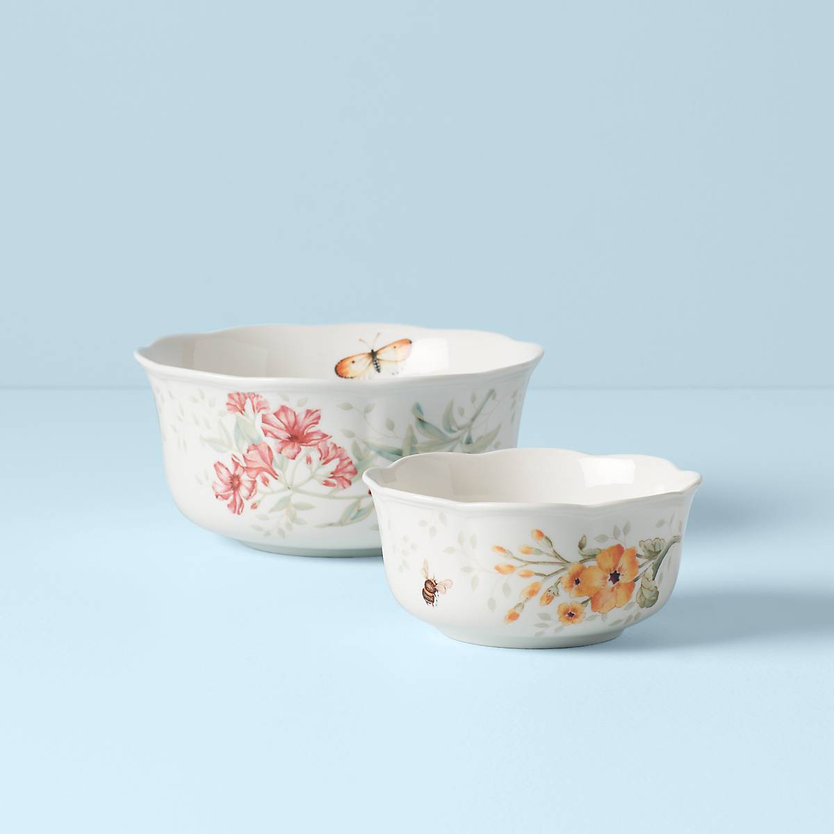 Lenox Westmore Butterfly Meadow 2-Piece Bowl Set