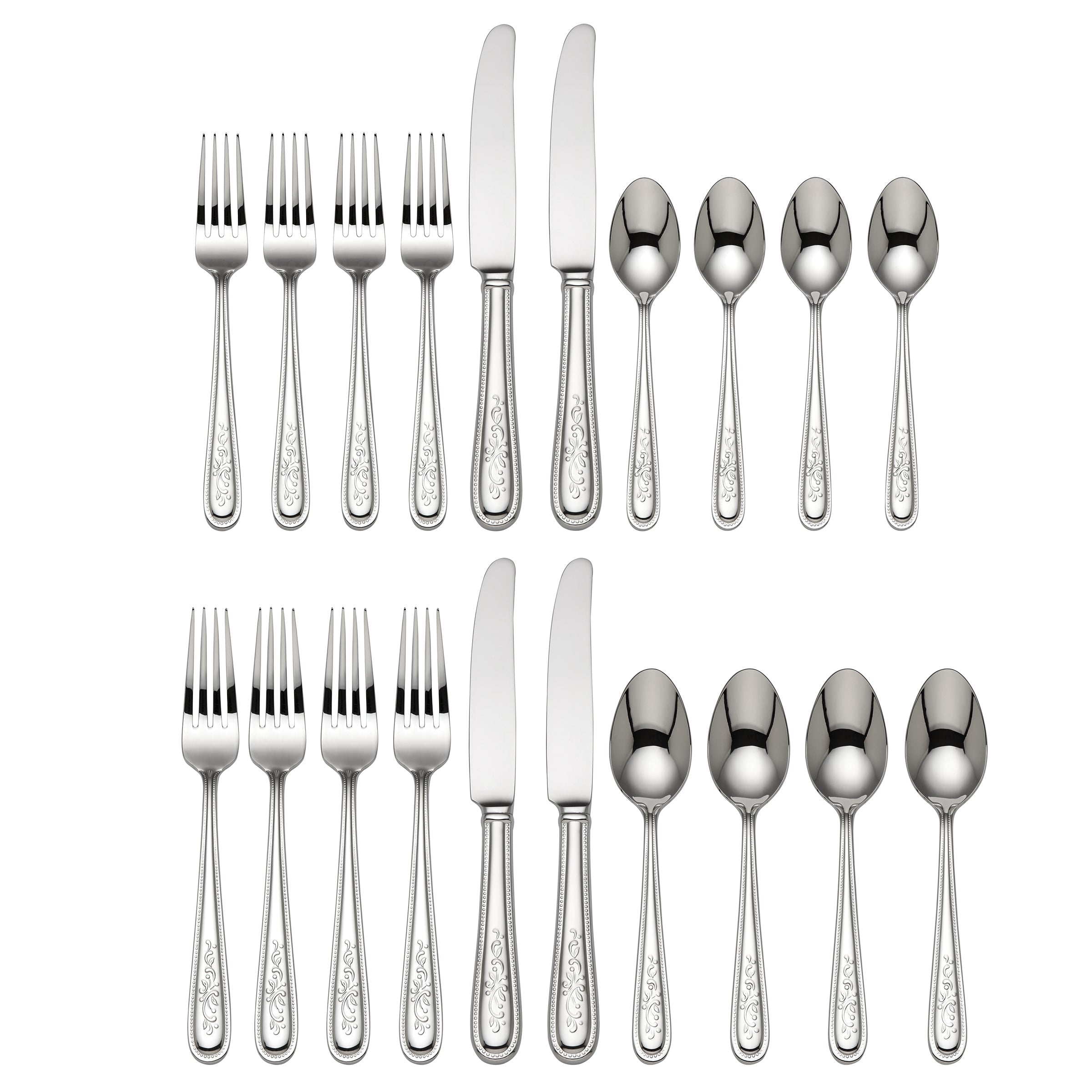 Lenox Westmore Opal Innocence 20-Piece Flatware Set - Image 2