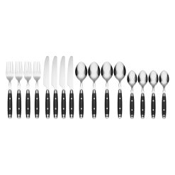 Alternative view of Lenox Westmore Jubilee Black 16-Piece Flatware Set