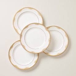 Lenox Westmore British Colonial Bamboo Dinner Plates, Set of 4
