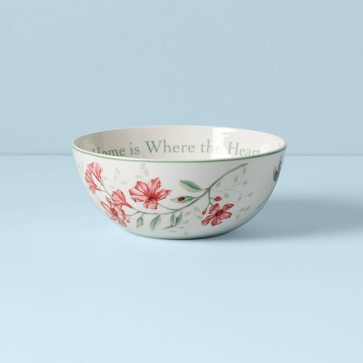 Lenox Westmore Butterfly Meadow Home is Where The Heart is Bowl - Image 2
