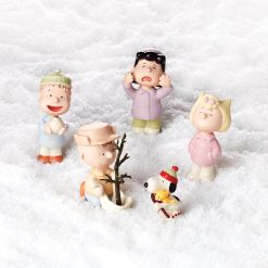 Lenox Westmore Peanuts A Charlie Brown Christmas 5-Piece Figurine Set