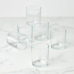 Lenox Westmore 24 Seven Clear Medium Tumblers, Set of 6