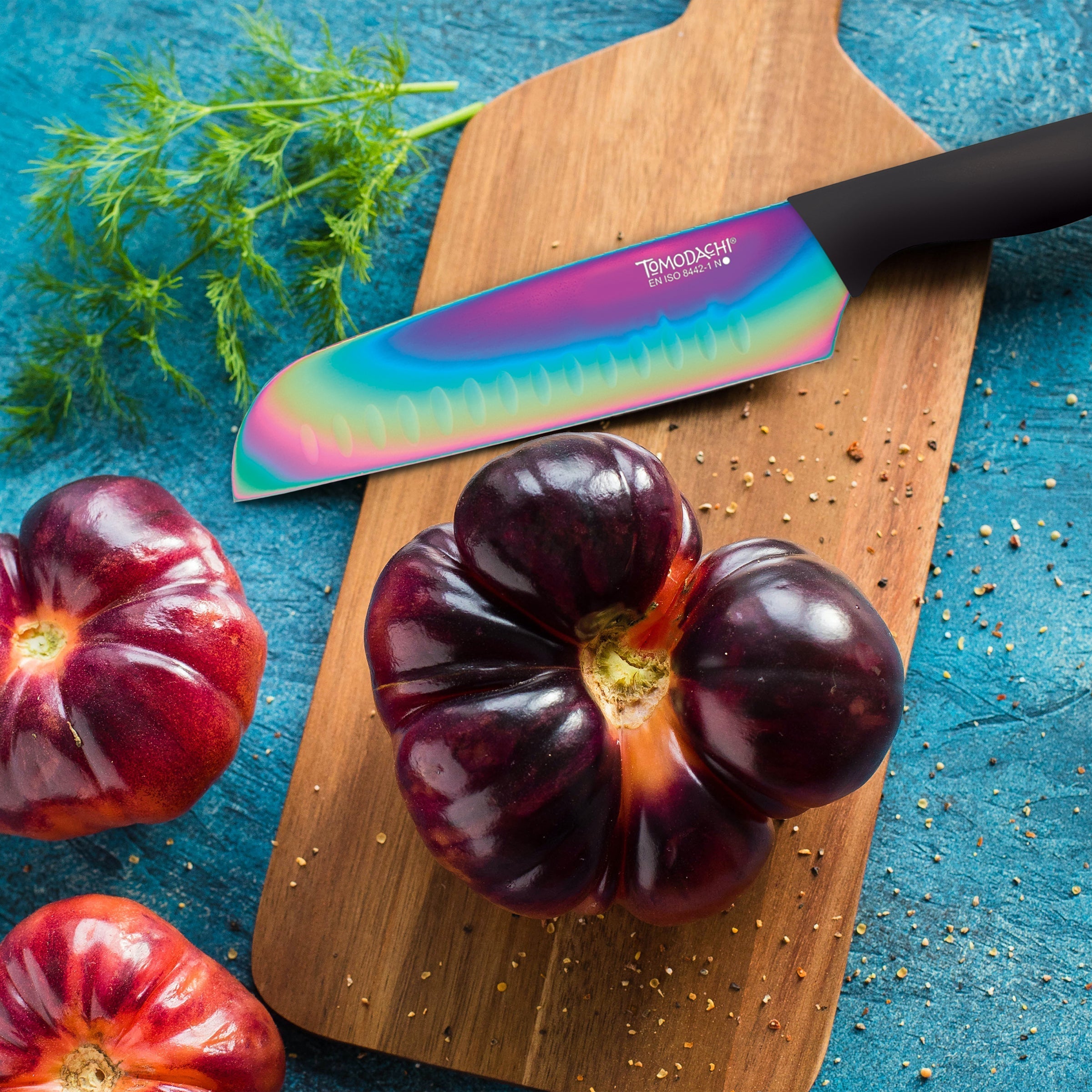 Lenox Westmore Rainbow Black 12-Piece Cutlery Set - Image 3