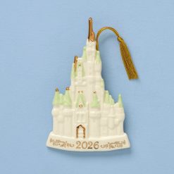 Lenox Westmore 2026 Cinderella Castle Porcelain Ornament