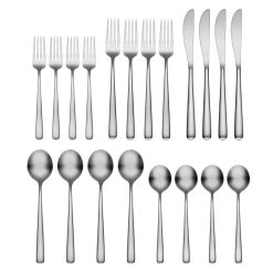 Alternative view of Lenox Westmore Lorenn Satin 20-Piece Flatware Set