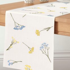 Lenox Westmore Wildflowers Allover 14x90 Table Runner