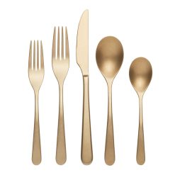 Lenox Westmore Kenbrook Champagne Vintage 20-Piece Flatware Set