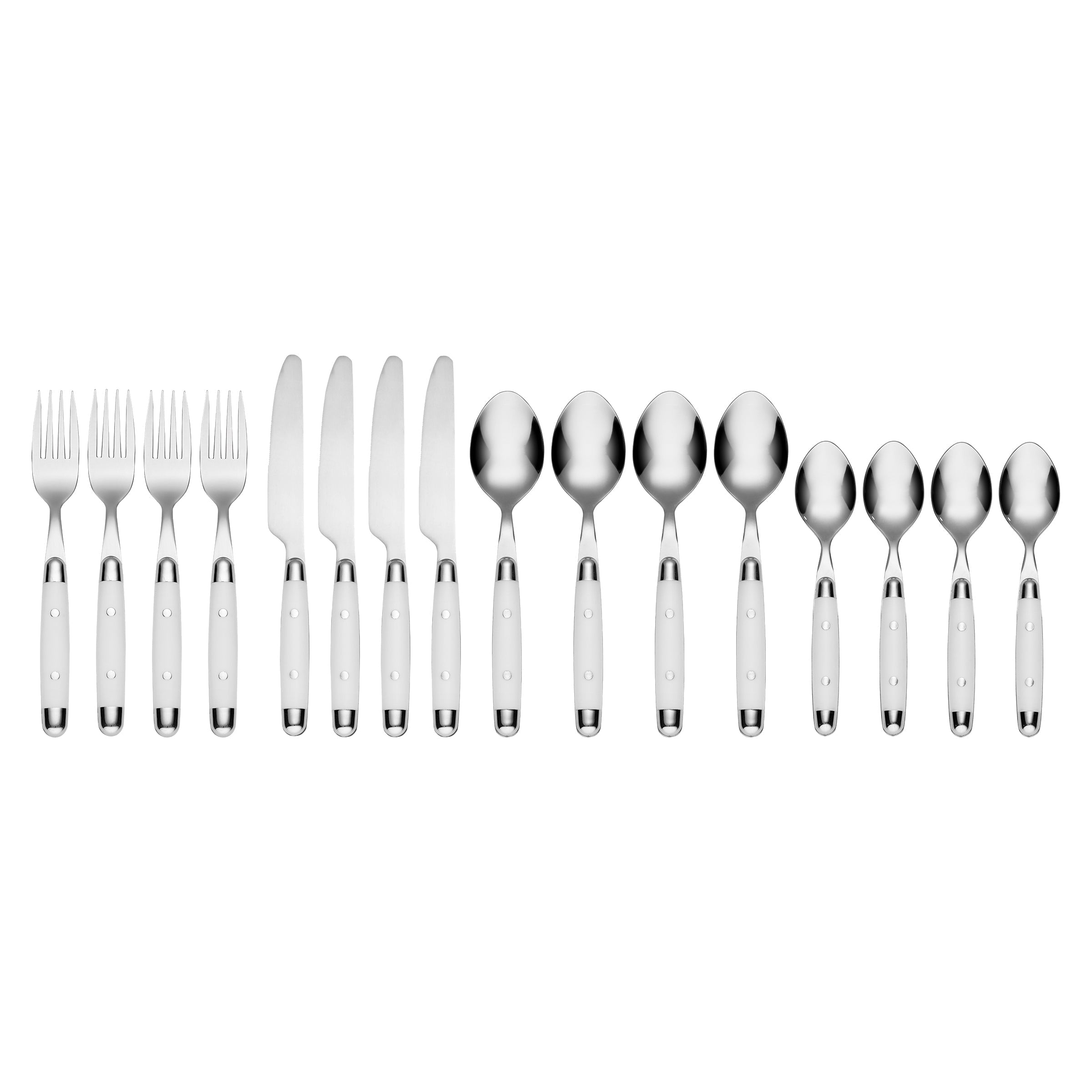 Lenox Westmore Jubilee White 16-Piece Flatware Set - Image 3
