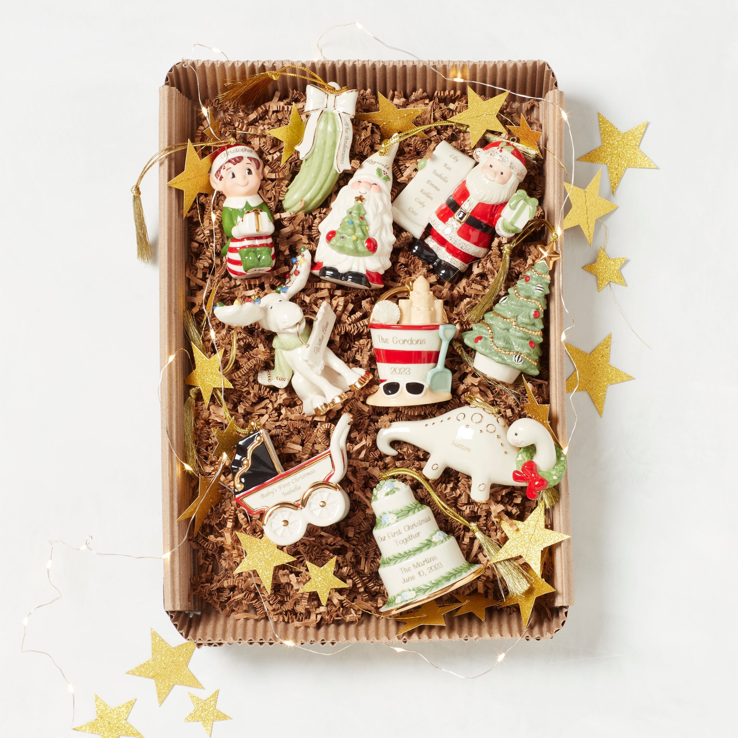 Lenox Westmore Personalized Naughty & Nice Ornament - Image 7