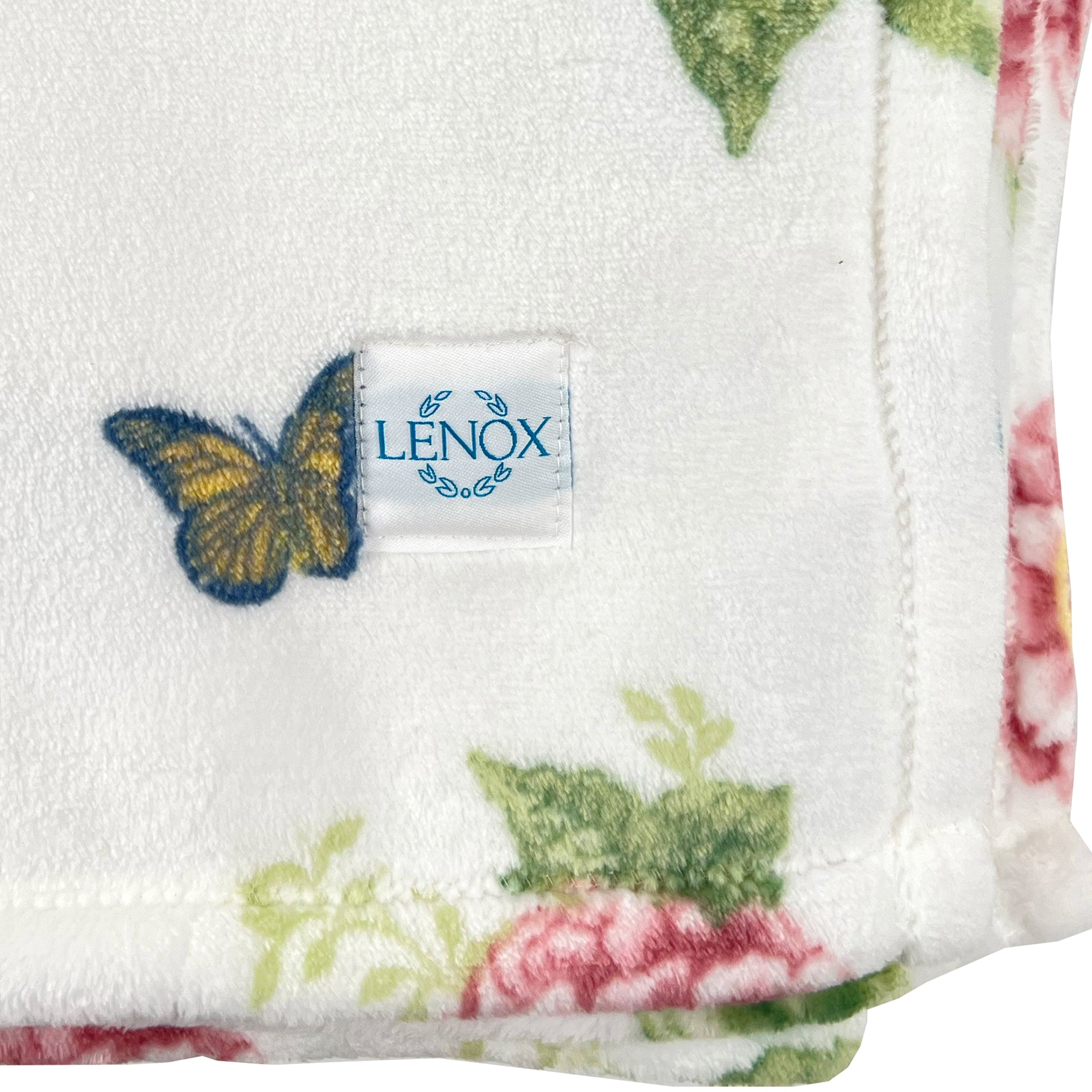 Lenox Westmore Butterfly Meadow Hydrangea Throw Blanket - Image 6