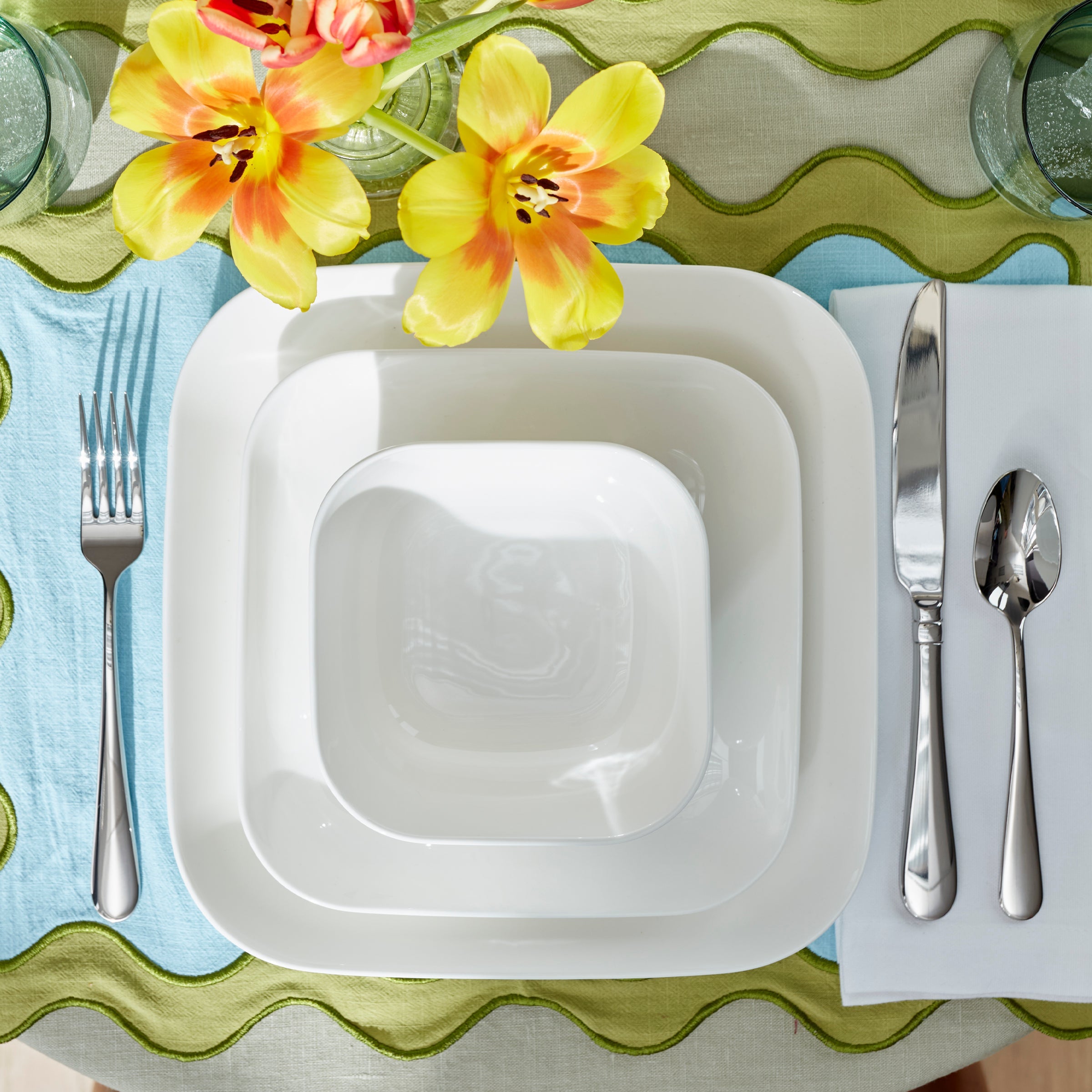 Lenox Westmore Studio 1414 Square 12-Piece Dinnerware Set - Image 4