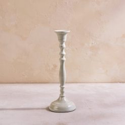 Lenox Westmore Nera Light Green Medium Candle Holder