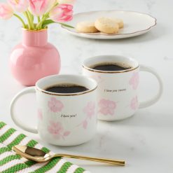 Alternative view of Lenox Westmore Spring Pansies Mugs, Set of 2