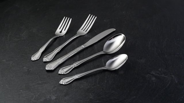 Lenox Westmore True Rose Everyday Flatware Dinner Spoons, Set Of 4 - Image 2