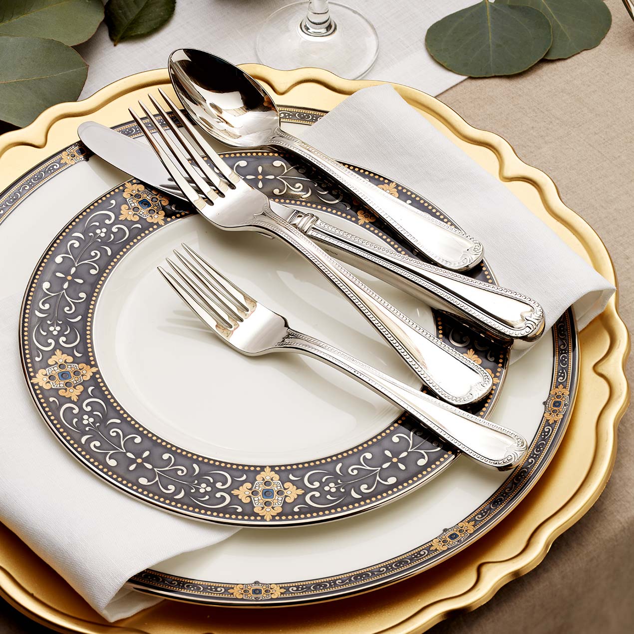 Lenox Westmore Vintage Jewel 3-Piece Place Setting - Image 2