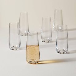 Alternative view of Lenox Westmore Tuscany Classics Stemless Flute Glasses, Set of 6