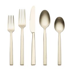 Lenox Westmore Aero Champagne Rumble 20-Piece Flatware Set