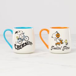 Alternative view of Lenox Westmore Peanuts Mugs Cruisin'-Feelin' Fine, Set of 2