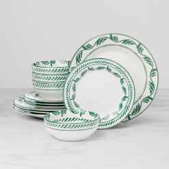 Lenox Westmore Solear Green 12-Piece Dinnerware Set